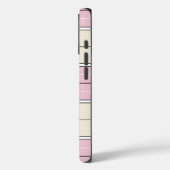 Soft Color Vertical Stripe Pattern Design Case-Mate iPhoneケース (裏面 / 左)