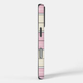 Soft Color Vertical Stripe Pattern Design Case-Mate iPhoneケース (裏面 / 右)