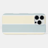 Soft Color Vertical Stripe Pattern Design iPhoneケース (裏面横)