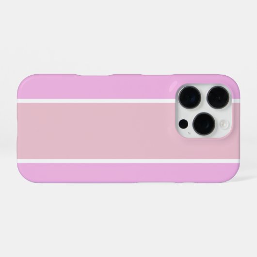 Soft Color Vertical Stripe Pattern Design iPhoneケース (裏面横)