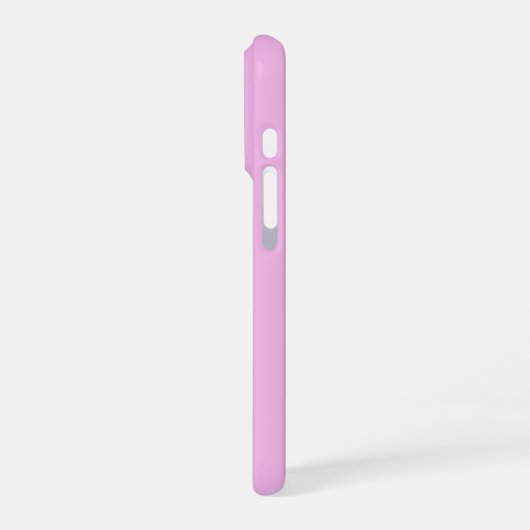 Soft Color Vertical Stripe Pattern Design iPhoneケース (左側面)