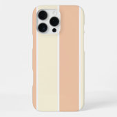 Soft Color Vertical Stripe Pattern Design iPhoneケース (裏面)