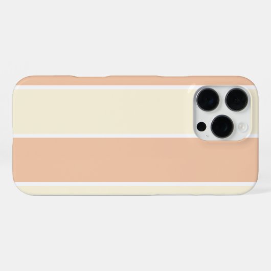 Soft Color Vertical Stripe Pattern Design iPhoneケース (裏面横)