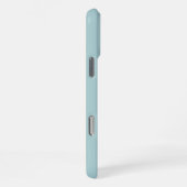 Soft Color Vertical Stripe Pattern Design iPhoneケース (右側面)