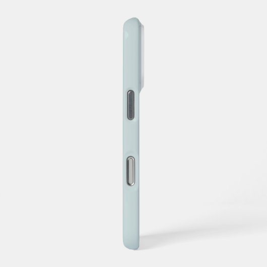 Soft Color Vertical Stripe Pattern Design iPhoneケース (右側面)