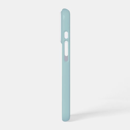 Soft Color Vertical Stripe Pattern Design iPhoneケース (左側面)