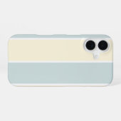 Soft Color Vertical Stripe Pattern Design iPhone 16ケース (裏面横)