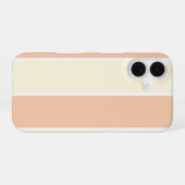 Soft Color Vertical Stripe Pattern Design iPhone 16ケース (裏面横)