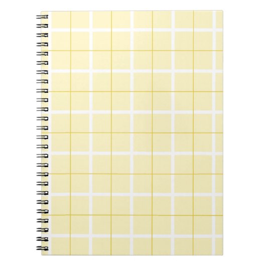 Soft Color Vertical Stripe Pattern Point Design  ノートブック (正面)