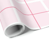 Soft Color Vertical Stripe Pattern Point Design ラッピングペーパー (ロールコーナー)