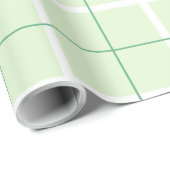 Soft Color Vertical Stripe Pattern Point Design ラッピングペーパー (ロールコーナー)