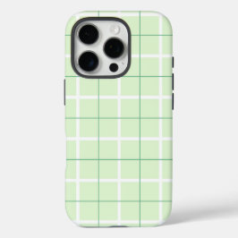 Soft Color Vertical Stripe Pattern Point Design iPhone 16 Proケース