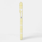 Soft Color Vertical Stripe Pattern Point Design  iPhoneケース (左側面)