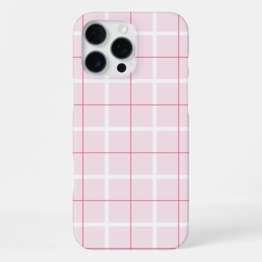 Soft Color Vertical Stripe Pattern Point Design iPhoneケース (裏面)