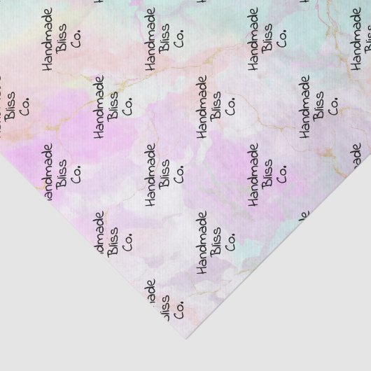 Soft Colorful Pink Marble 薄葉紙 (詳細)