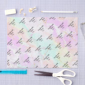 Soft Colorful Pink Marble 薄葉紙 (クラフト)