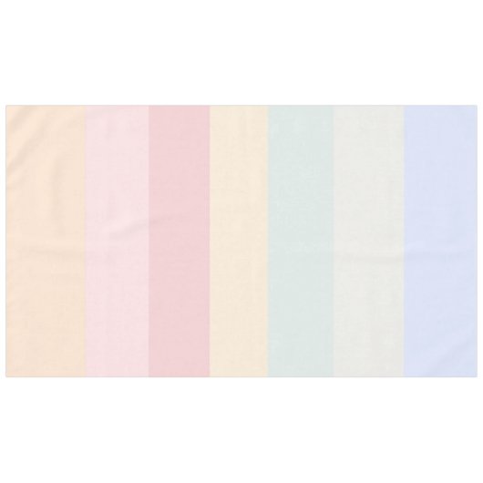 Soft Colors テーブルクロス (正面(横))