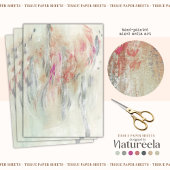 Soft Contemporary Abstract Decoupage Tissue Paper 薄葉紙