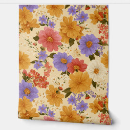 Soft Cottagecore Floral Wallpaper 壁紙