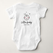 Soft Cotton Baby Boy Bodysuit – Comfortable & Styl ベビーボディスーツ (裏面)