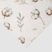 Soft Cotton Blossom Botanical Pattern 薄葉紙 (詳細)