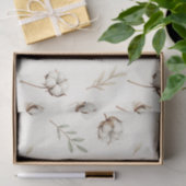 Soft Cotton Blossom Botanical Pattern 薄葉紙 (ギフト)