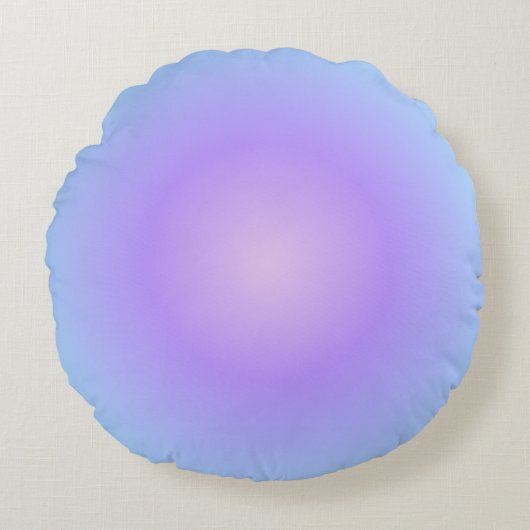 Soft Cotton Lavender ラウンドクッション (正面)