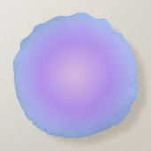 Soft Cotton Lavender ラウンドクッション (裏面)