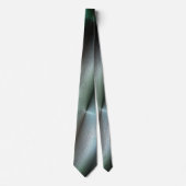 Soft cyan gray rocky texture with digital details ネクタイ (正面)