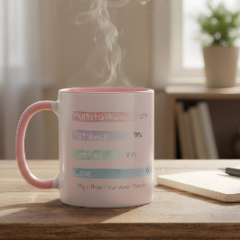 Soft Data | By the Numbers: How I Survived Tuesday マグカップ