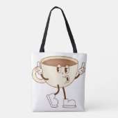 Soft Days Ahead – Minimal Lowercase Typography wit トートバッグ (裏面)