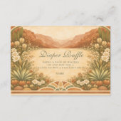 Soft Desert Wildflowers Diapper Raffle  エンクロージャーカード (正面)