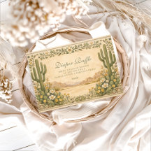 Soft Desert Wildflowers Diapper Raffle 
