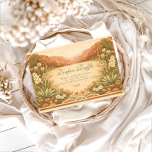 Soft Desert Wildflowers Diapper Raffle 