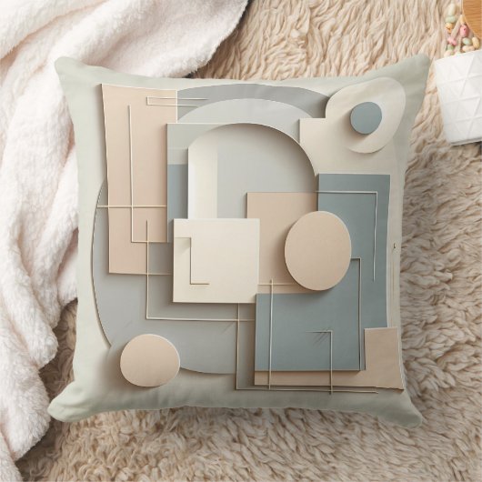 Soft Dimensional Arcs クッション (ブランケット)