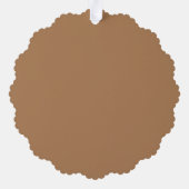 Soft Dusty Rose Pink Background – Wedding オーナメントカード (裏面)