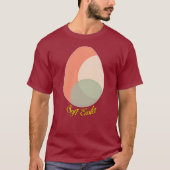 Soft Easter – Pastel Egg Illustration - camiseta Tシャツ (正面)