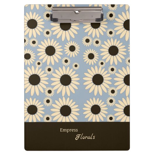  Soft Empress Florals Radiant Empress クリップボード (正面)