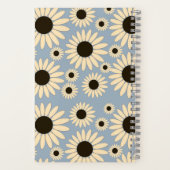  Soft Empress Florals Radiant Empress ノートブック (裏面)