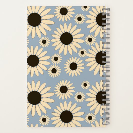  Soft Empress Florals Radiant Empress ノートブック (裏面)