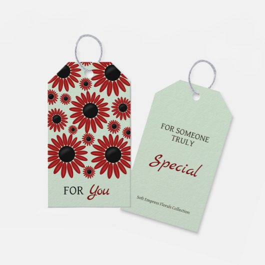 Soft Empress Florals Velvet ギフトタグ