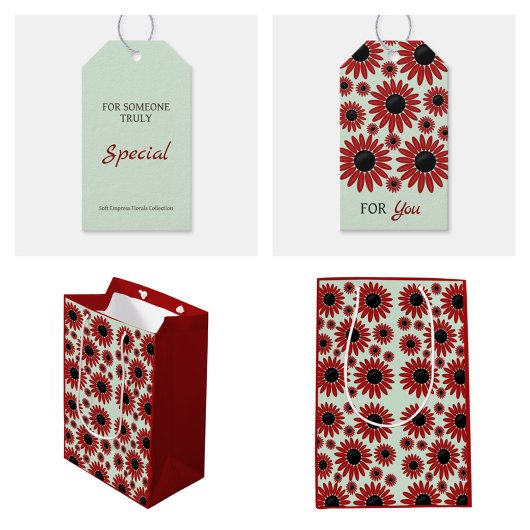 Soft Empress Florals Velvet ギフトタグ