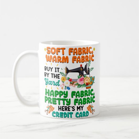 Soft Fabric Warm Fabric Buy It By The Yard Quiltin コーヒーマグカップ (左)