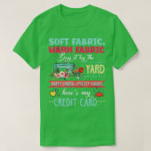 Soft fabric warm fabric buy it by the yard quiltin tシャツ (デザイン正面)