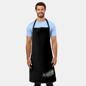 Soft Feather Elegance エプロン (着用した状態)