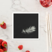 Soft Feather Elegance スタンダードカクテルナプキン (インサイチュ)