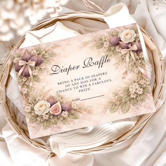 Soft Fig Garden Diapper Raffle エンクロージャーカード