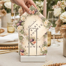 Soft Fig Garden Storybook Baby Shower スタンダードカクテルナプキン