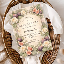 Soft Fig Garden Storybook Baby Shower