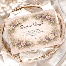 Soft Fig Garden Storybook Diapper Raffle エンクロージャーカード